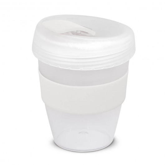 White White Frosted Forrest Eco Cups